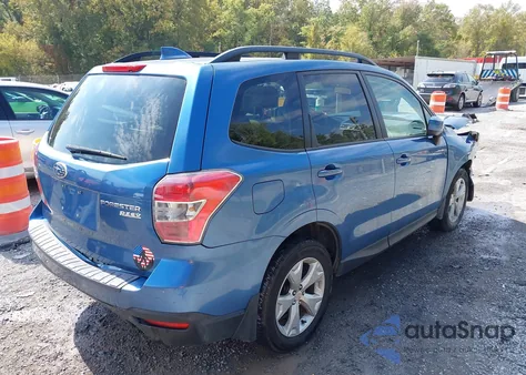 2016 Subaru Forester 2.5I Premium из США, поврежденный, VIN JF2SJAFC3GH547998